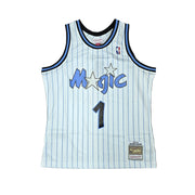 Orlando Magic Penny Hardaway 1993 Mitchell & Ness Swingman Jersey - Columbia Blue Pinstripe
