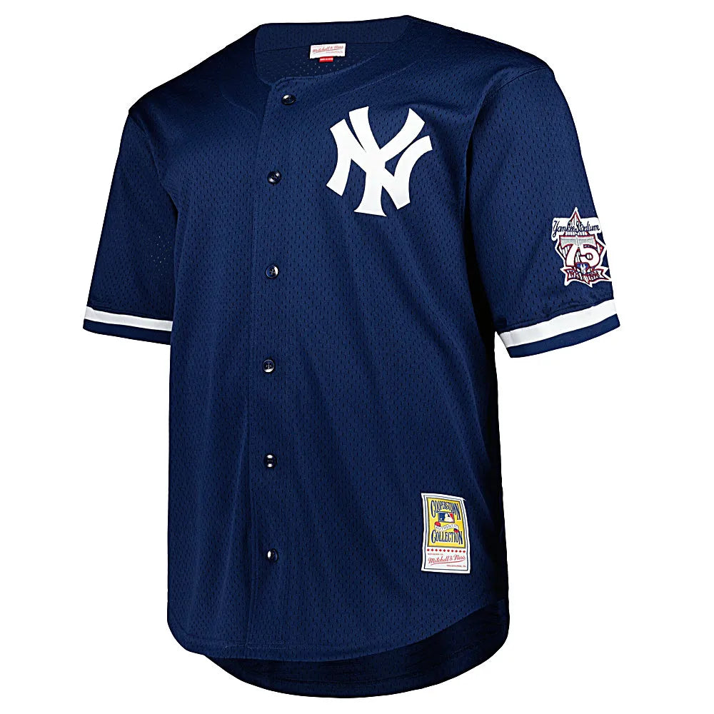 New York Yankees Derek Jeter 1998 Mitchell & Ness Authentic Bp Jersey