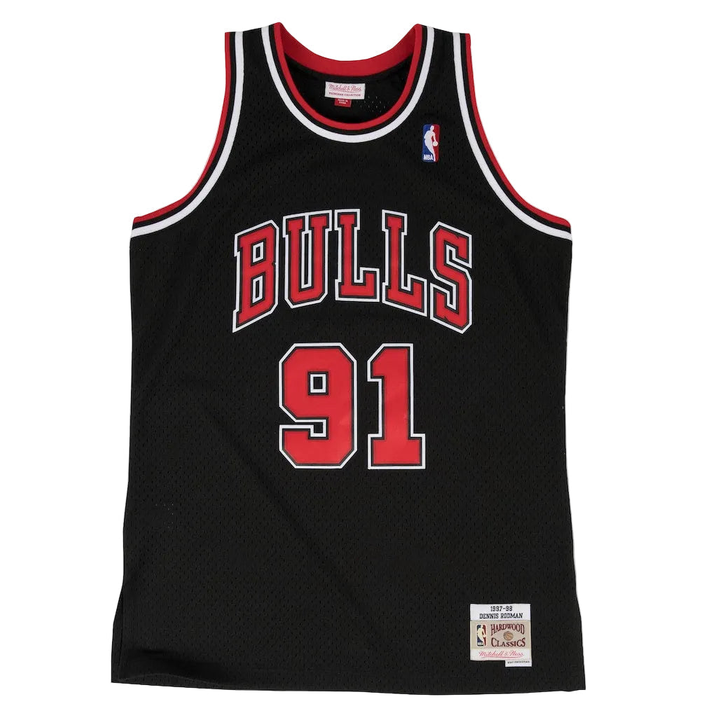 Chicago Bulls Dennis Rodman 1998 Mitchell & Ness Swingman Jersey