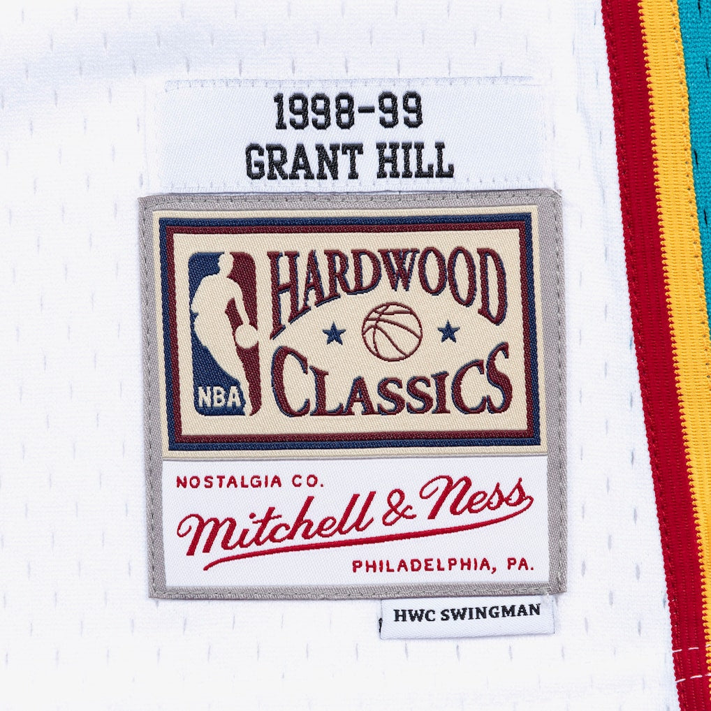 Detroit Pistons Grant Hill 1998-99 Mitchell & Ness Swingman Jersey