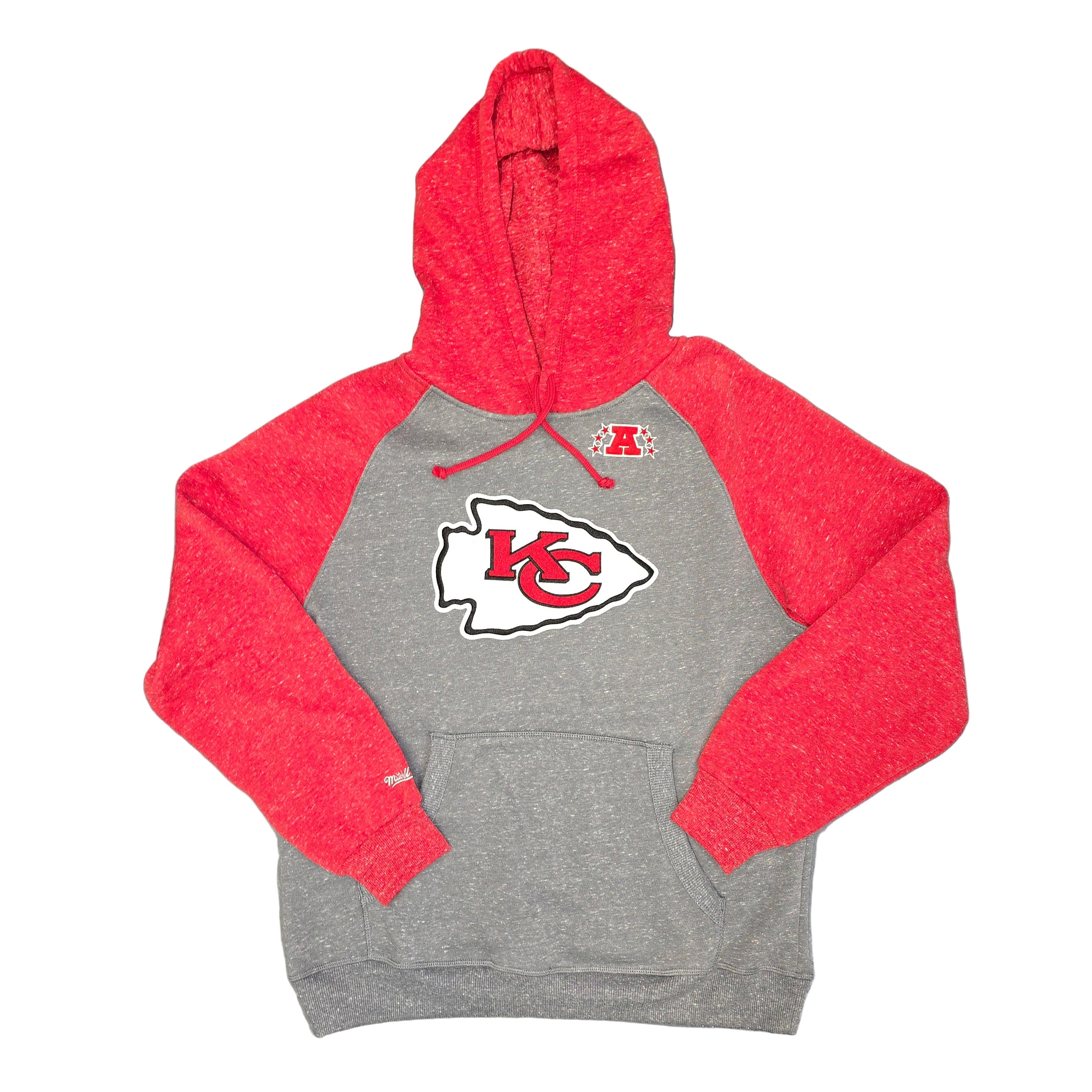 Kansas City Chiefs Mitchell & Ness Vintage Logo Fleece Hoodie