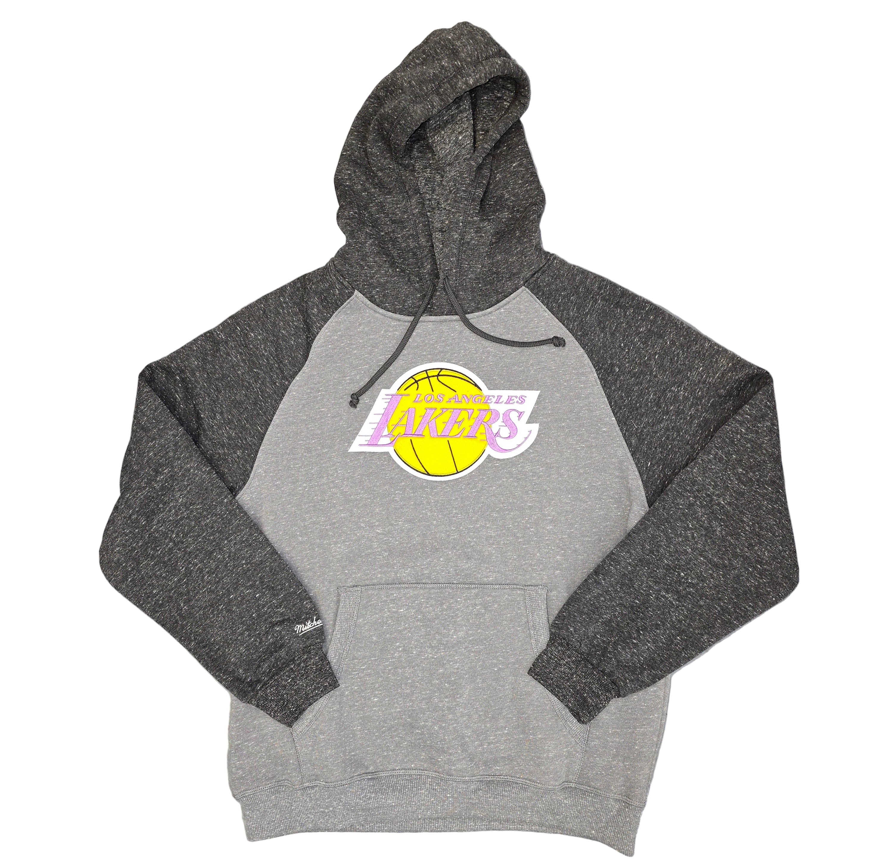 Los Angeles Lakers Mitchell & Ness Vintage Logo Fleece Hoodie