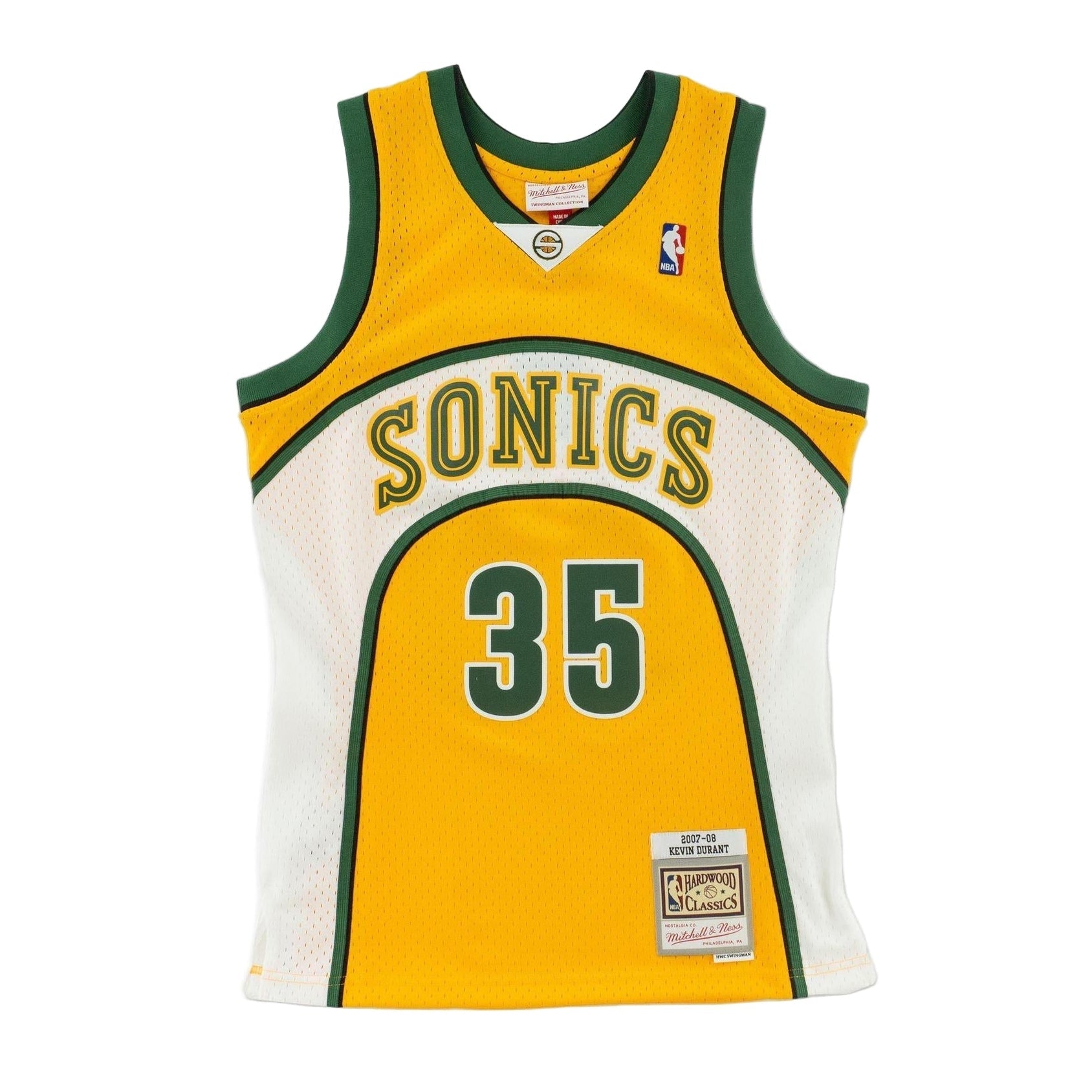 Seattle Super Sonics Kevin Durant Mitchell & Ness Swingman Jersey