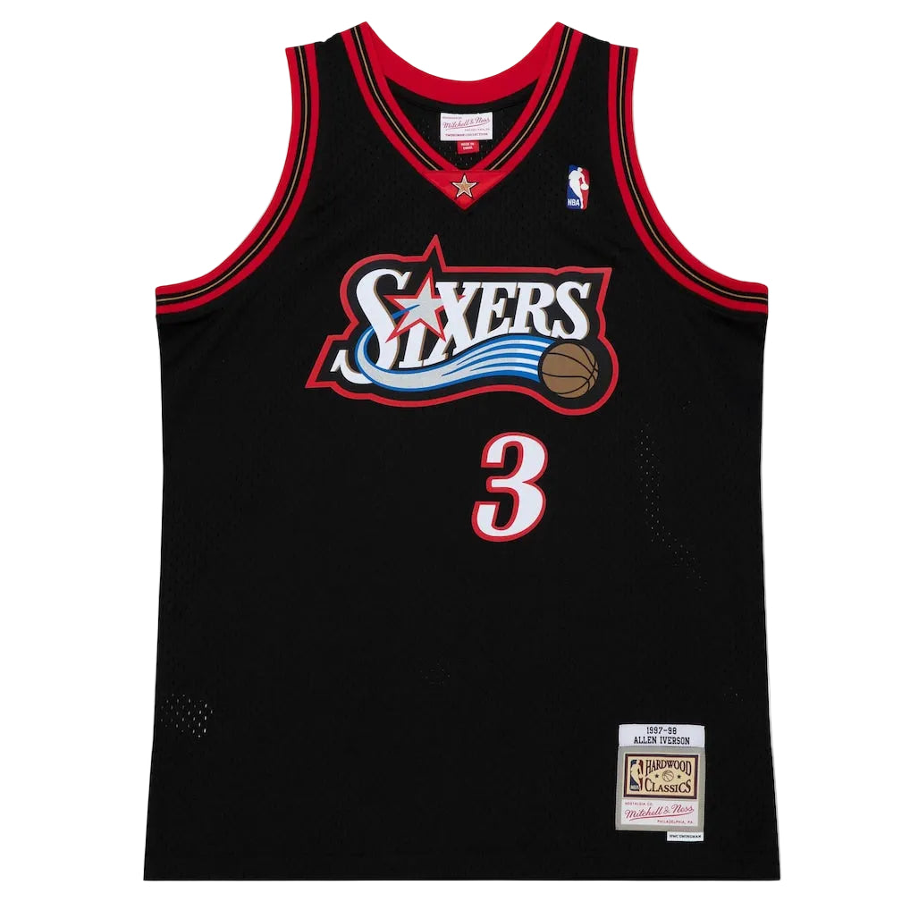 Philadelphia 76ers Allen Iverson 1997-98 Mitchell & Ness Swingman Jersey