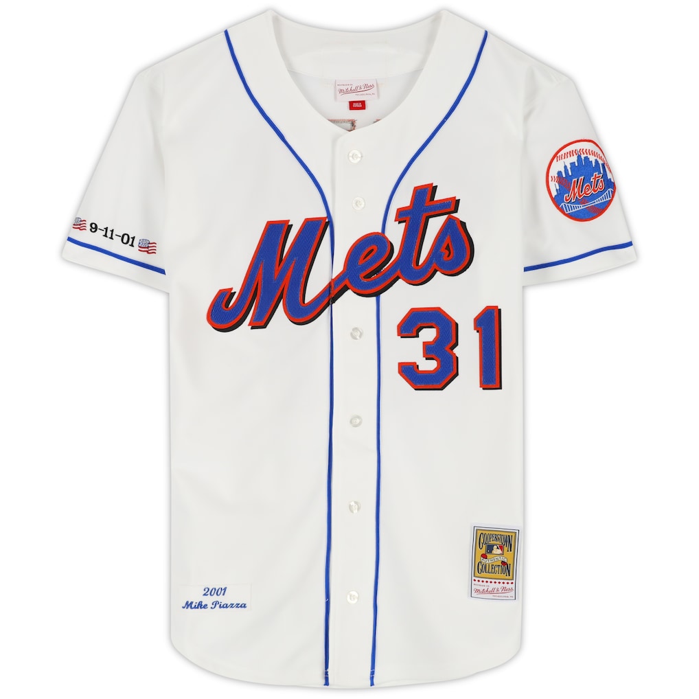New York Mets Mike Piazza 2001 Mitchell & Ness Authentic Jersey