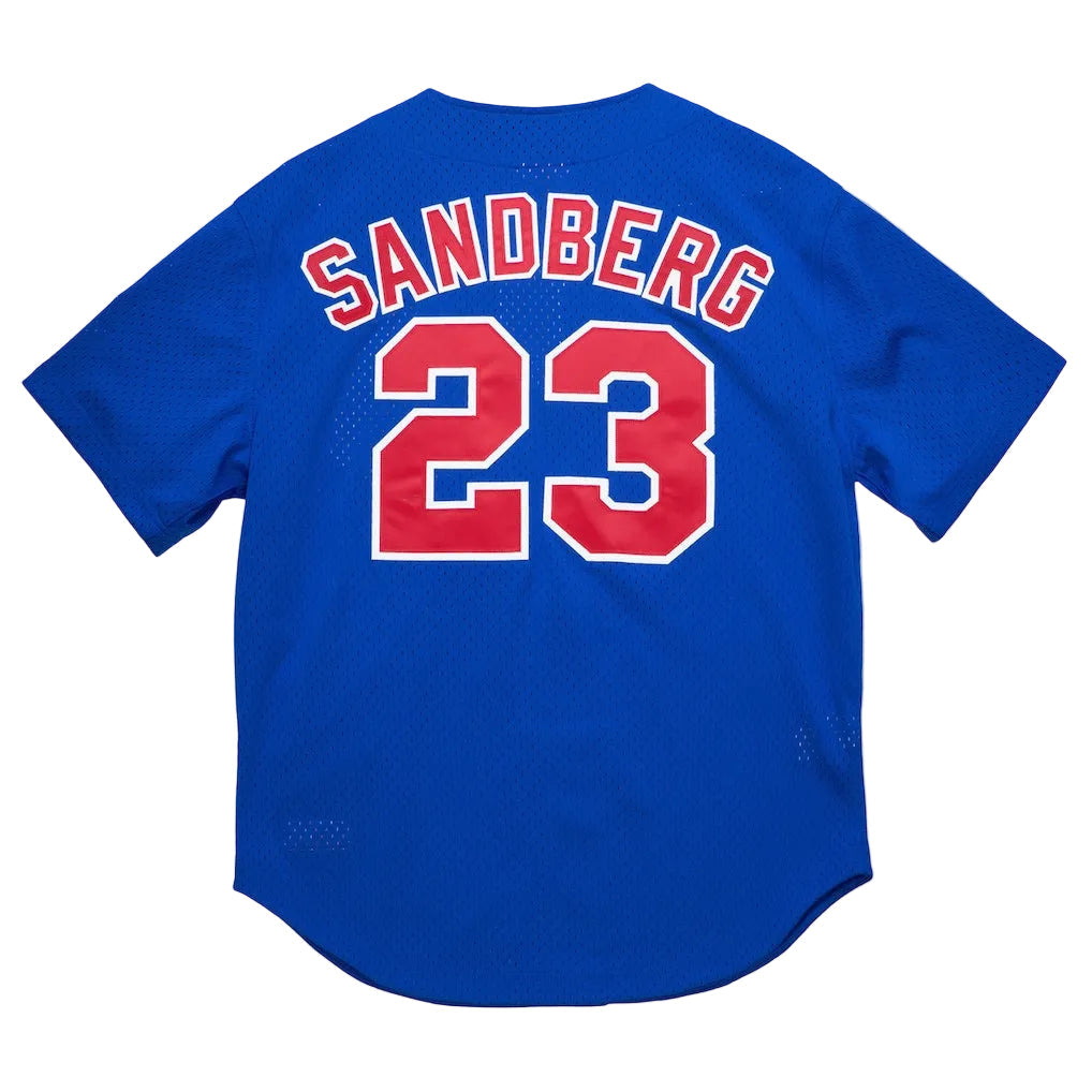 Chicago Cubs Ryne Sandberg Mitchell & Ness Authentic Bp Jersey