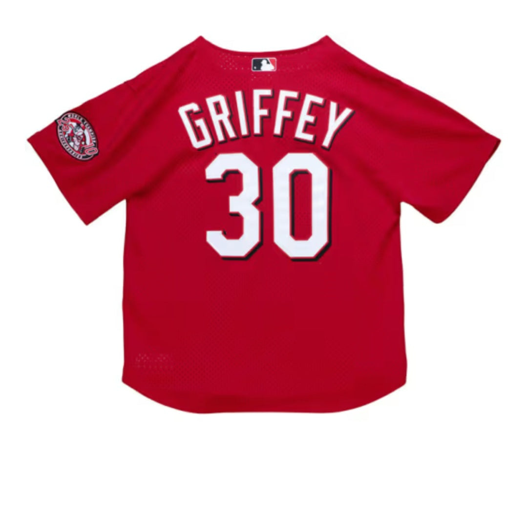 Cincinnati Reds Ken Griffey Jr authentic BP jersey