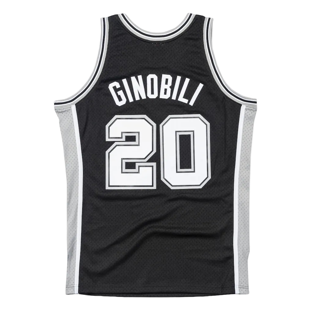 San Antonio Spurs Manu Ginobili Mitchell & Ness Swingman Jersey