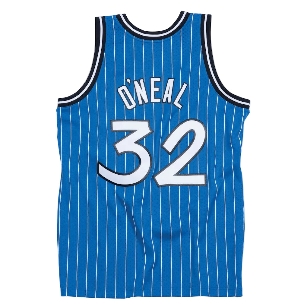 Orlando Magic Shaquille O'neal Mitchell & Ness Swingman Jersey- Blue