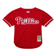 Philadelphia Phillies John Kruk Mitchell & Ness Authentic Bp Jersey