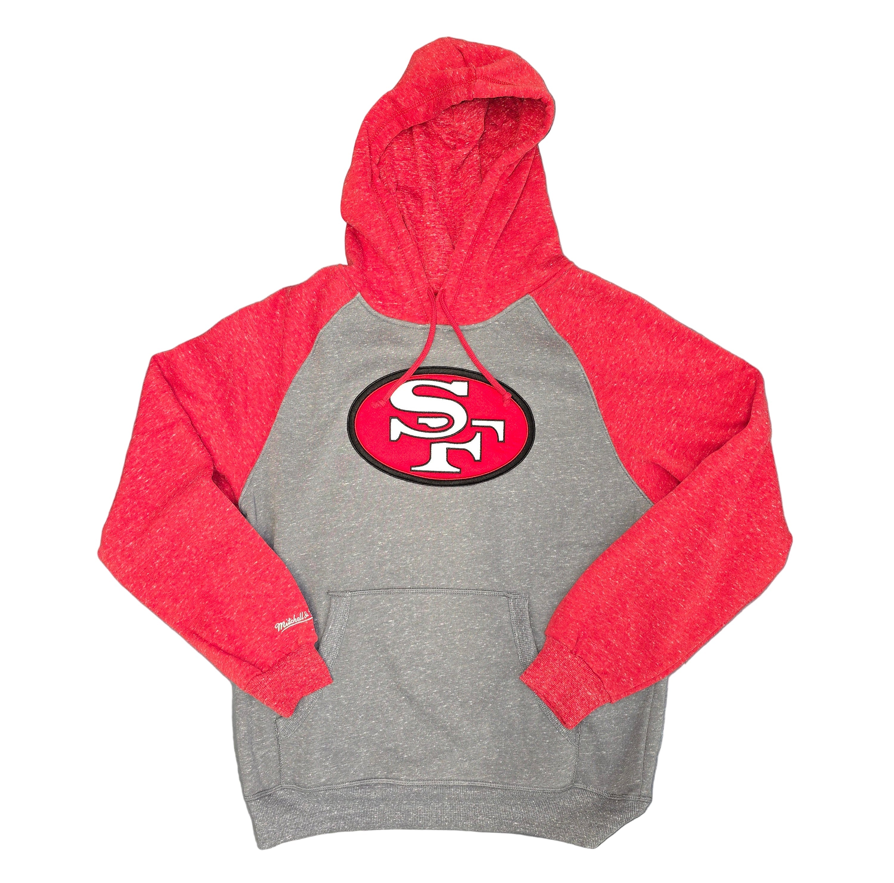San Francisco 49ers Mitchell & Ness Vintage Logo Fleece Hoodie