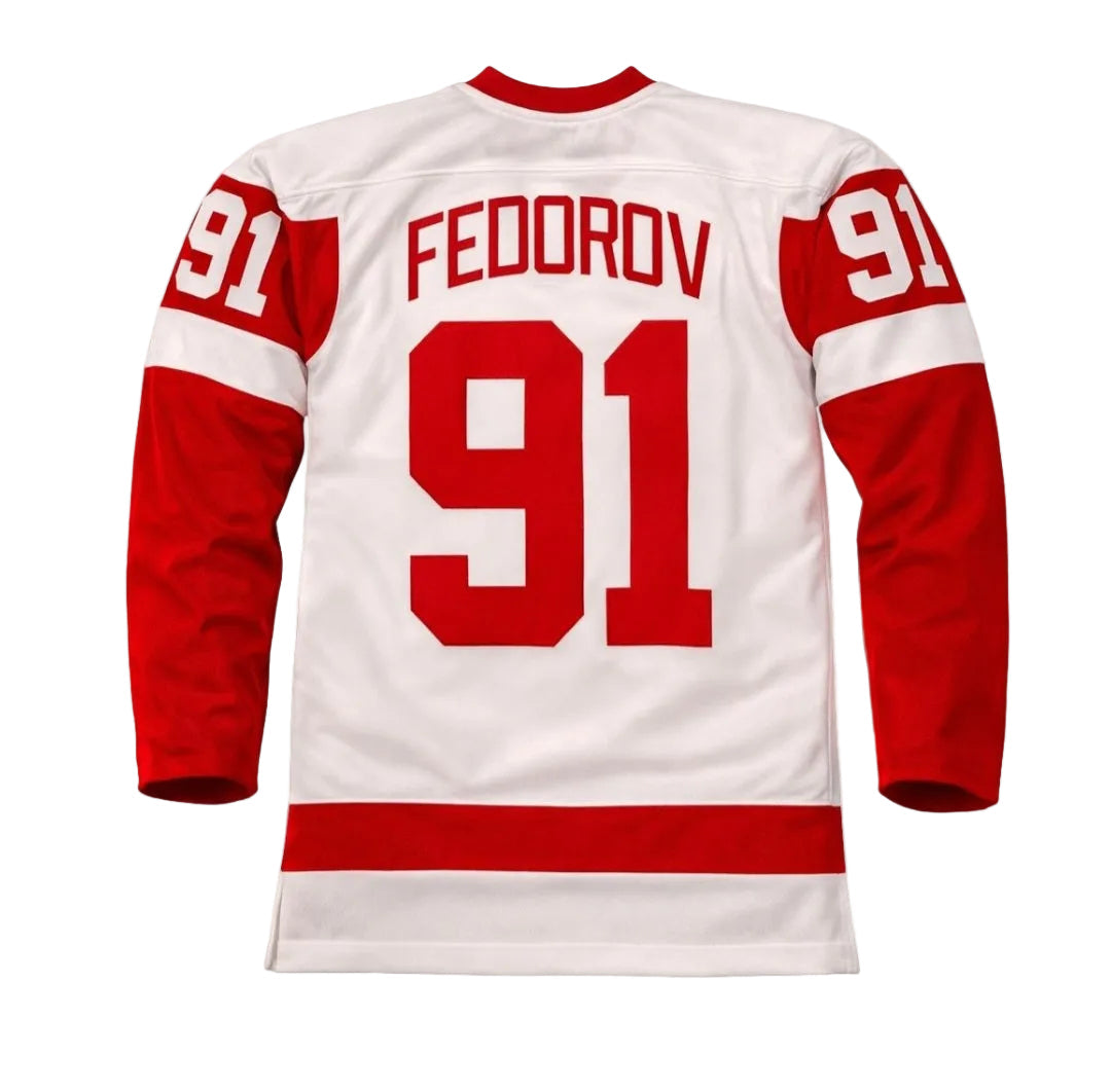 Detroit Red Wings Sergie Fedorov 1996 Mitchell & Ness Jersey
