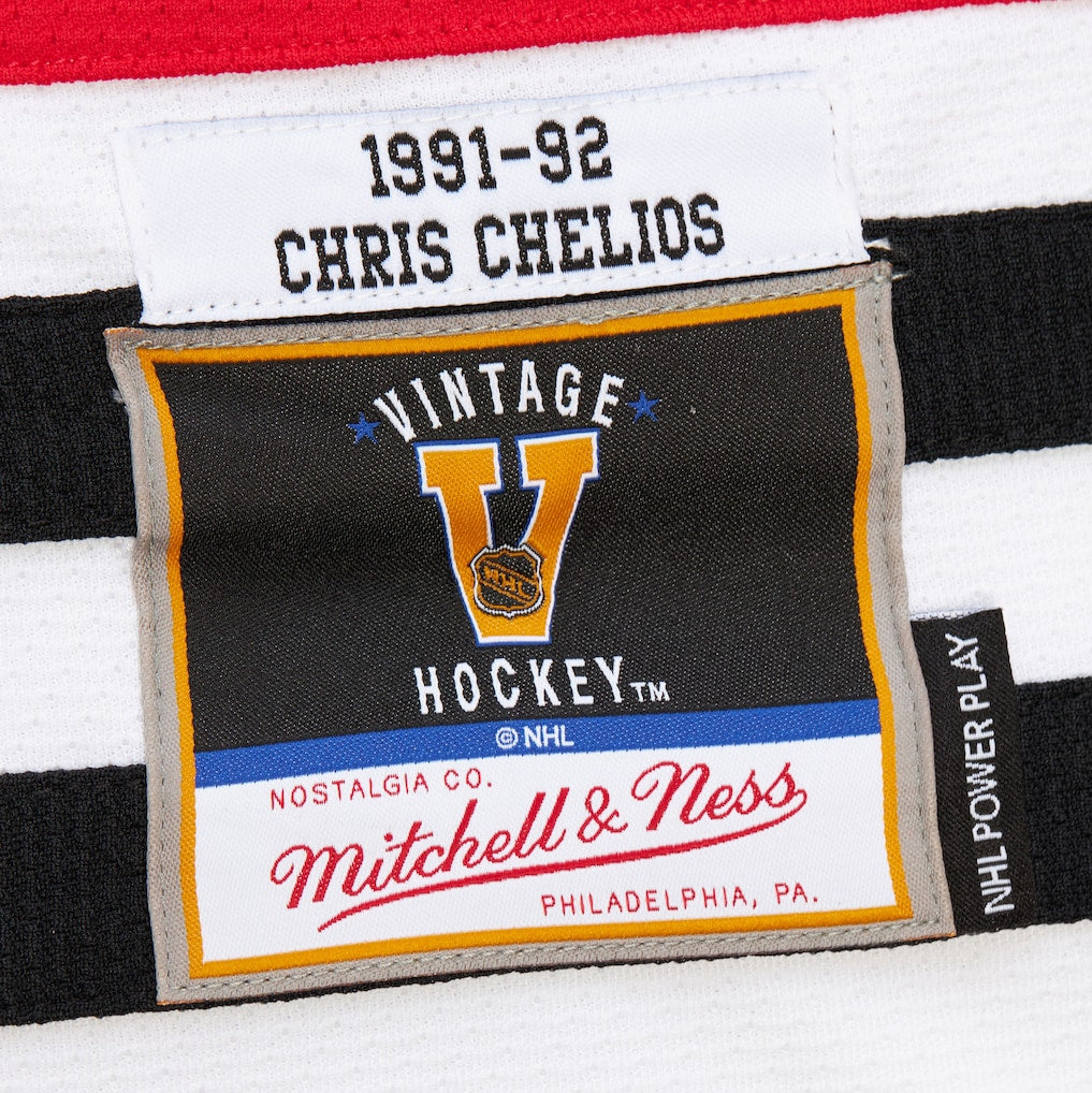 Chicago Blackhawks Chris Chelios 1991 Mitchell & Ness Jersey