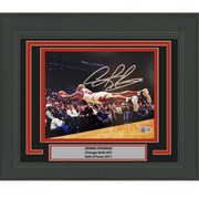 Autographed Dennis Rodman Chicago Bulls 16x20 Framed Basketball Photo
