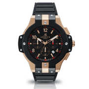 RoseGold SpeedRacer 2.0 - from ASOROCK WATCHES  a black african american owned luxury unique watch brand with swiss rolex AP homage style watches 