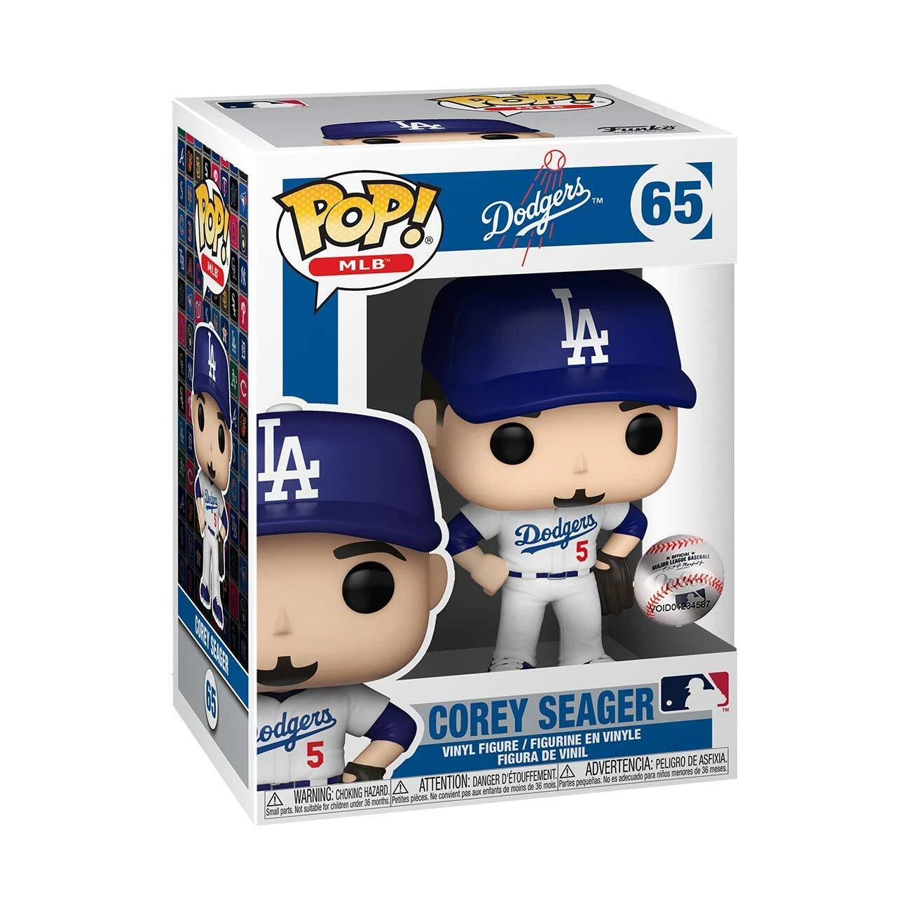 Funko POP! MLB: Dodgers - Corey Seager (Home Uniform) Vinyl Figure