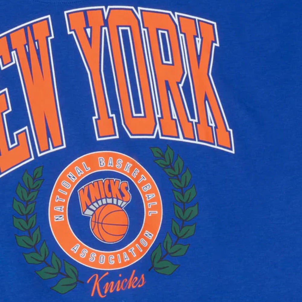 New York Knicks Women Logo Lightweight Crew Sweater