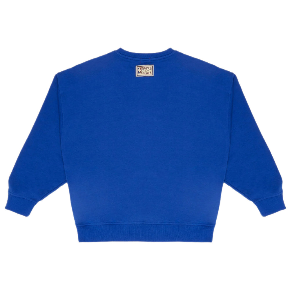 New York Knicks Women Logo Lightweight Crew Sweater