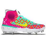 "San Diego Tribal" Nike Alpha Huarache Elite 3 Mid Cleats