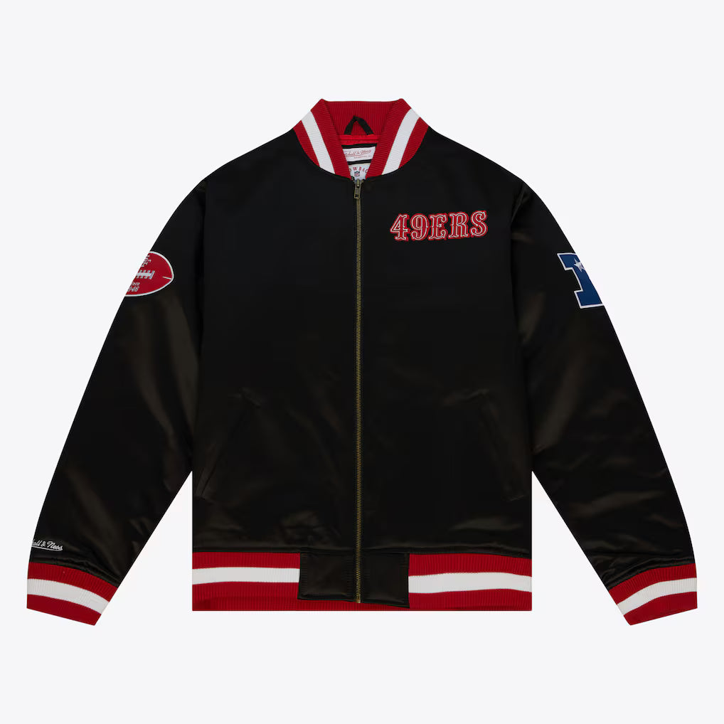 San Francisco 49ers NFL Heavyweight Satin Jacket