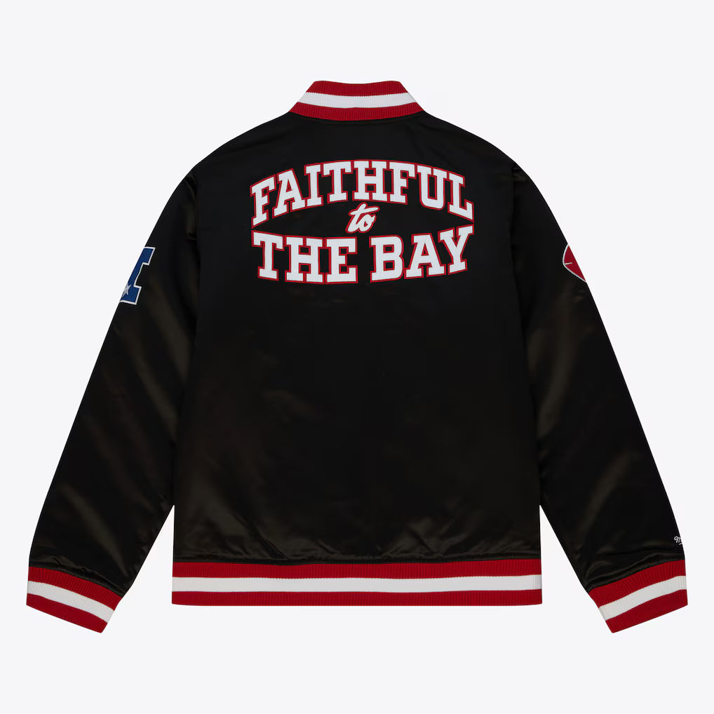 San Francisco 49ers NFL Heavyweight Satin Jacket