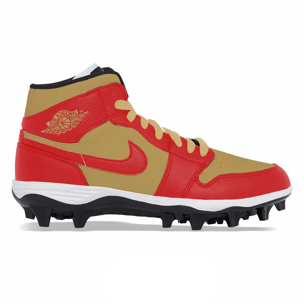 "San Francisco" Jordan 1 TD Cleats