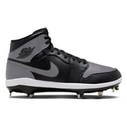 "Shadow" Jordan 1 Retro Cleats