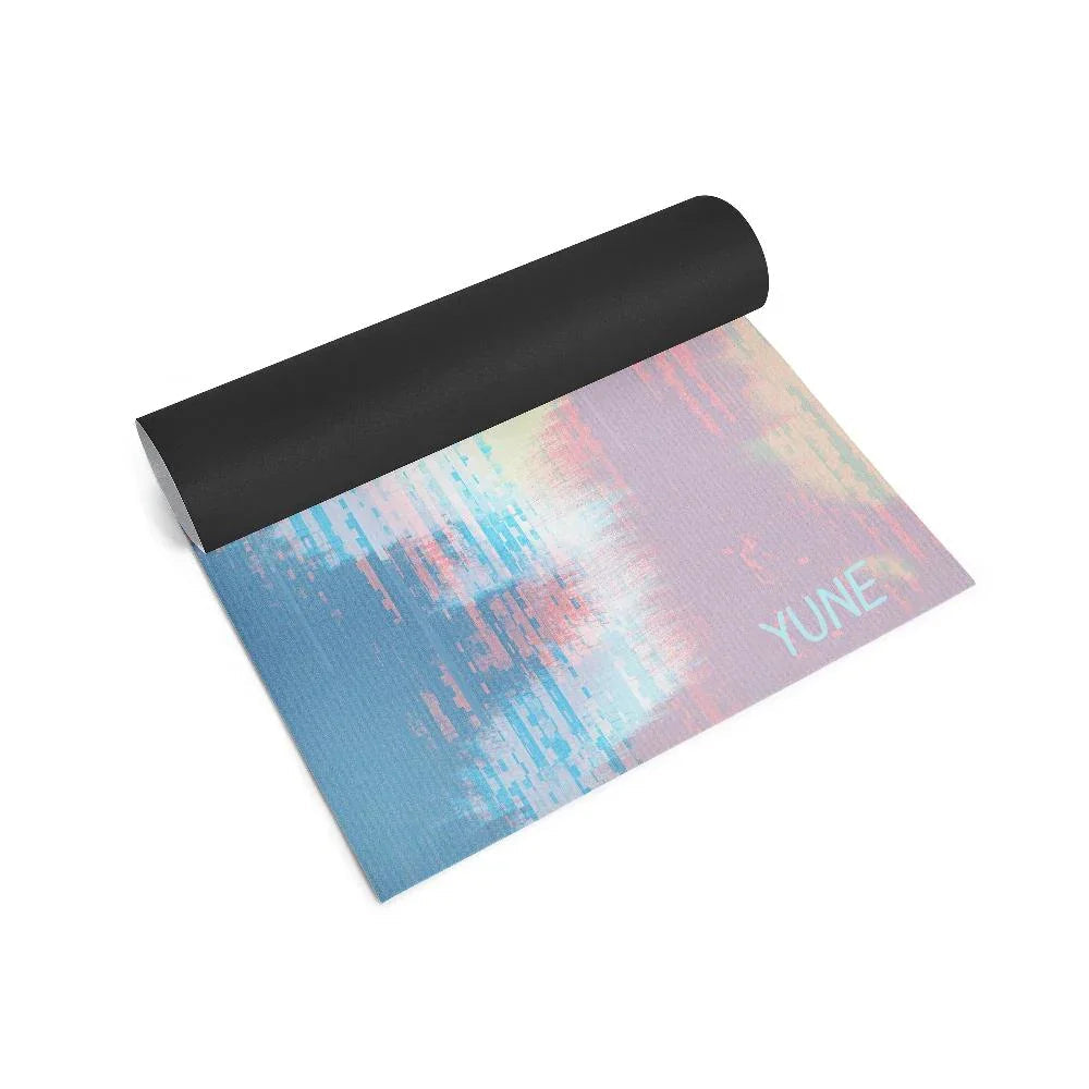 Skaro Yoga Mat — Future Vibes, Zero-slip Grip (cushioned Comfort)