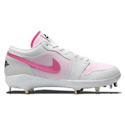 "Soft Shell Pink" Jordan 1 Retro Cleats