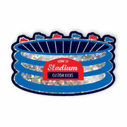 Stadium Custom Kicks Glitter Sticker