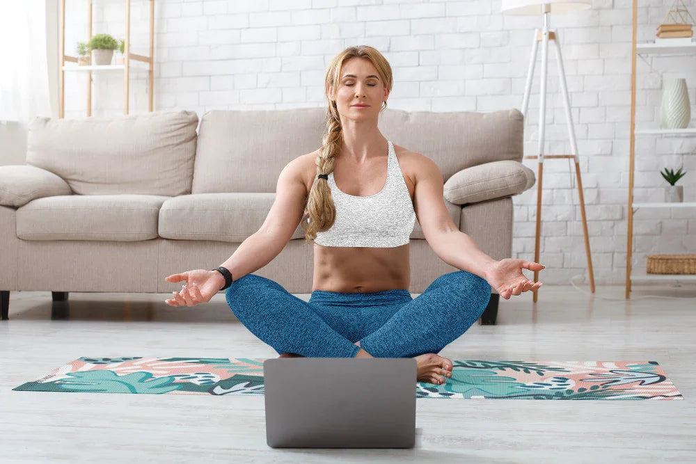 Dora Jungle Yoga Mat – 6mm Non-slip, Eco-friendly & Artist-designed | Yune Yoga