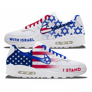 "Stand With Israel" Nike Air Max 90 Shoes