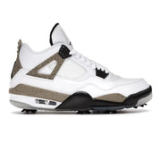 "Stone Cement" Jordan 4 Retro Golf Shoes