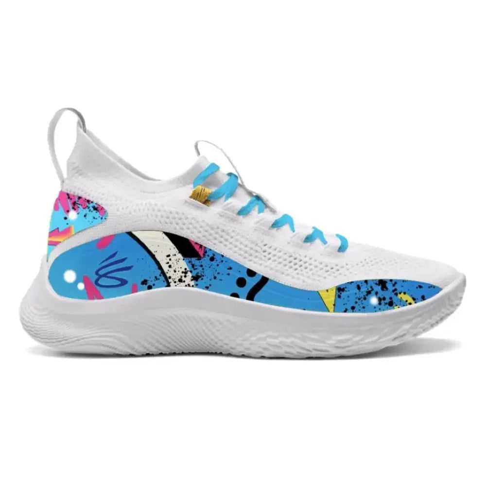 "Street Art" Under Armour Curry 8 Shoes