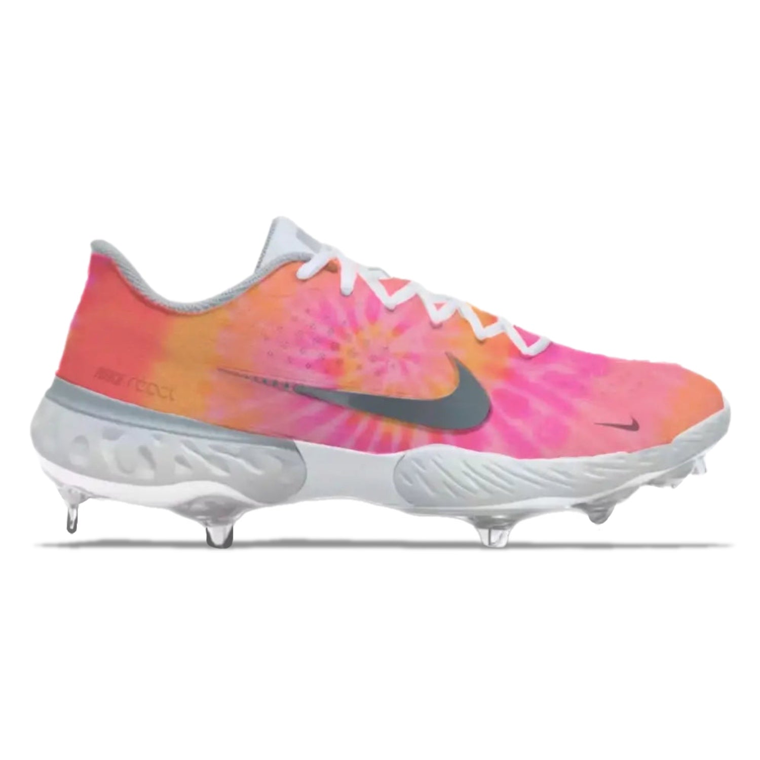 "Tie-Dye" Nike Alpha Huarache Elite 3 Low Cleats