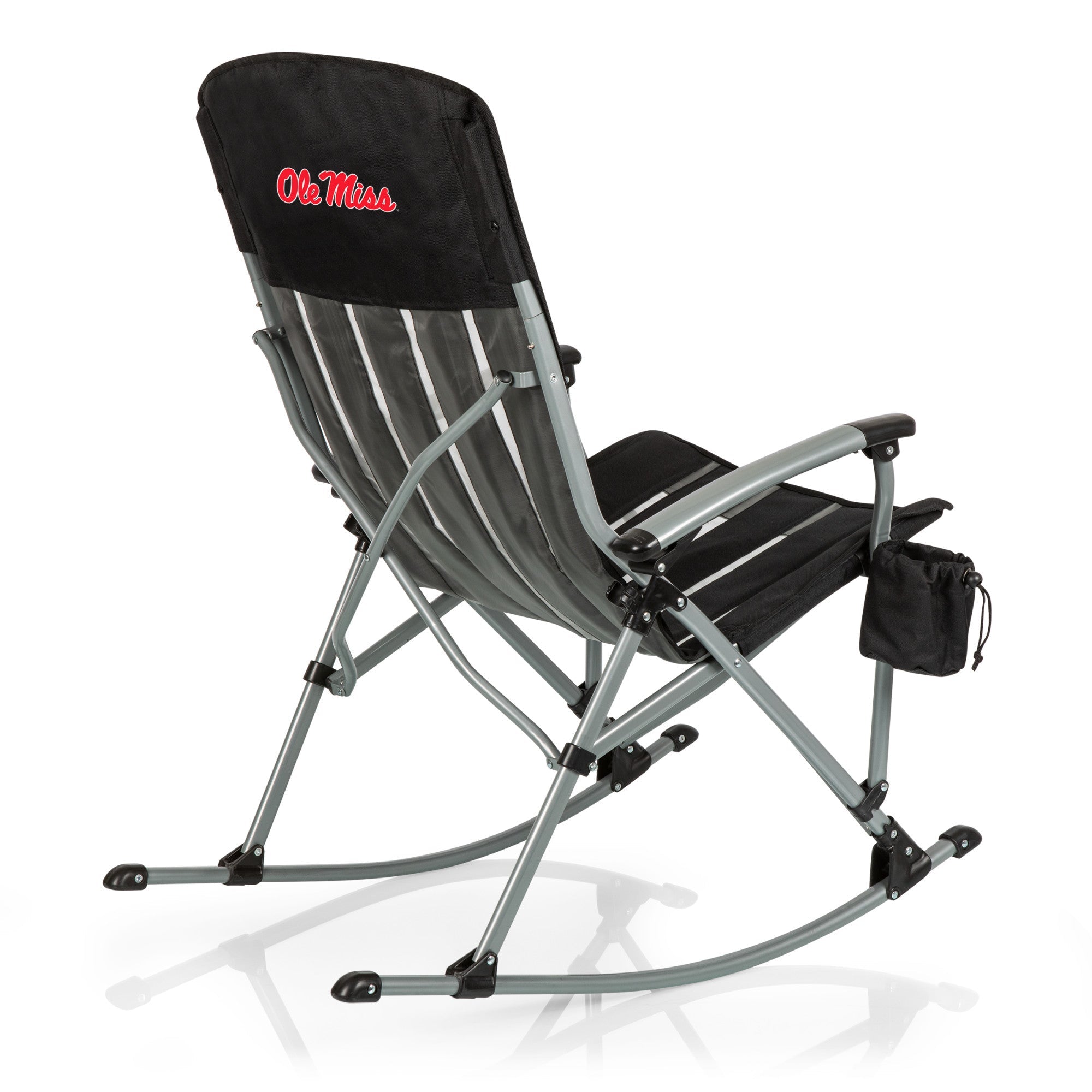 Ole Miss Rebels Outdoor Rocking Camp Chair