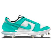 "Teal & White Dunk" Nike Force Zoom Trout 7 Pro Cleats