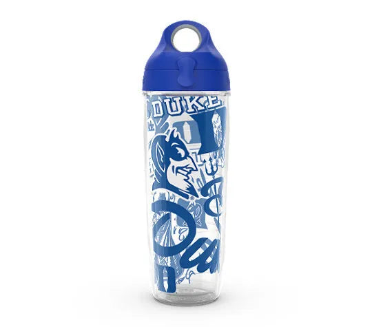 Duke Blue Devils All Over Plastic Tumbler