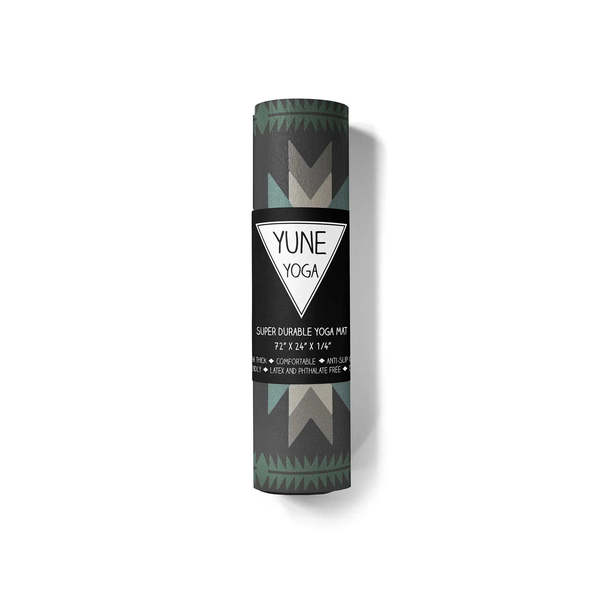 Teton Valley Eco Yoga Mat – 6mm Non-slip, Cushioned, Latex-free | Yune Yoga