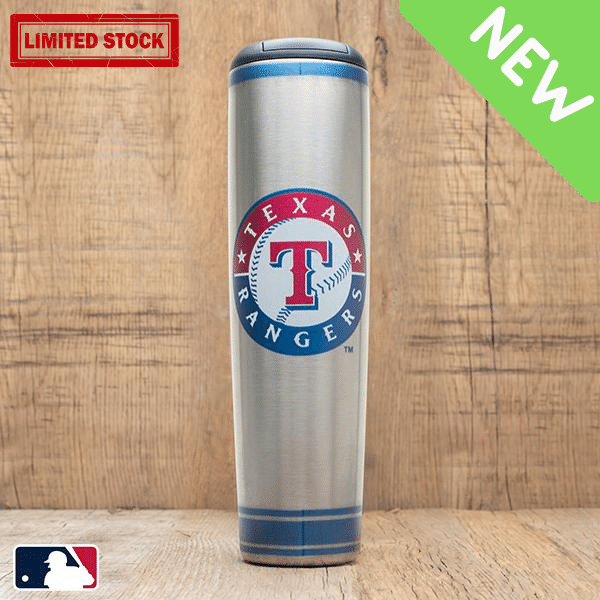Texas Rangers Dugout Mug® | Stainless Steel Baseball Bat Mug