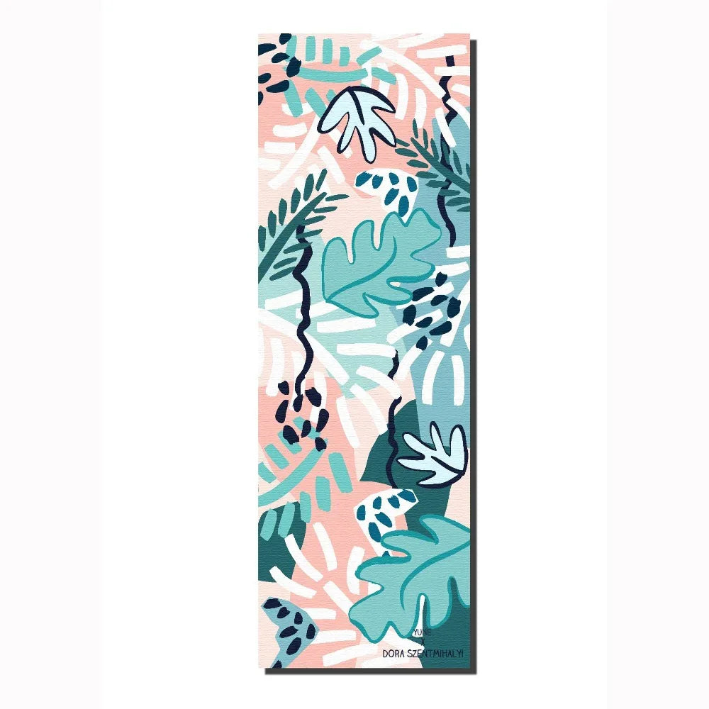 Dora Jungle Yoga Mat – 6mm Non-slip, Eco-friendly & Artist-designed | Yune Yoga