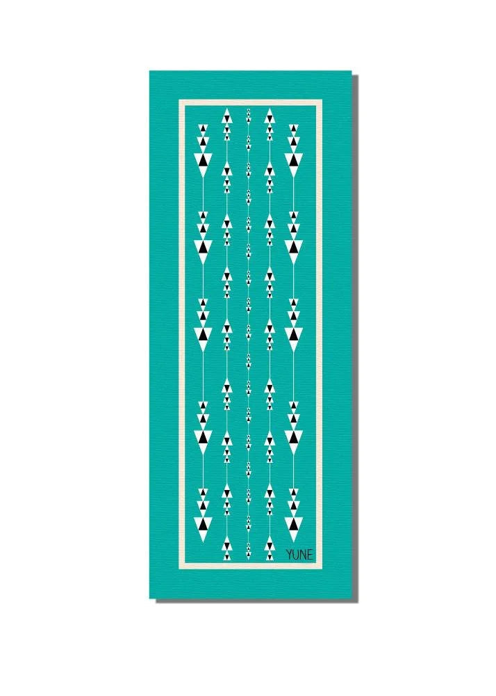 Yoga Mat | 6mm Thick | Blue | Non-slip | Eco Friendly | Yune Yoga | Jane