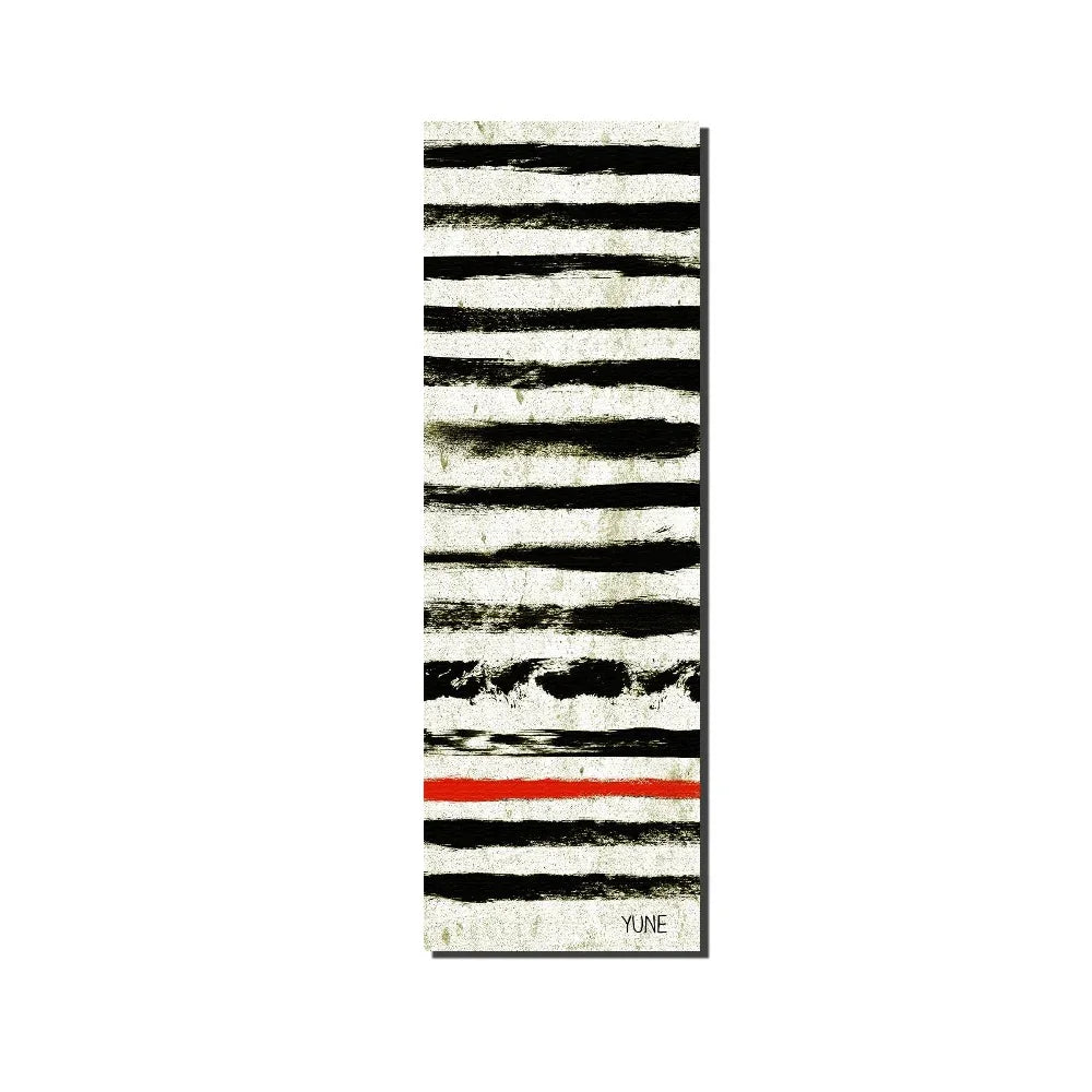 Yoga Mat | 6mm Thick | White Black | Non-slip | Eco Friendly | Yune Yoga | Juniper