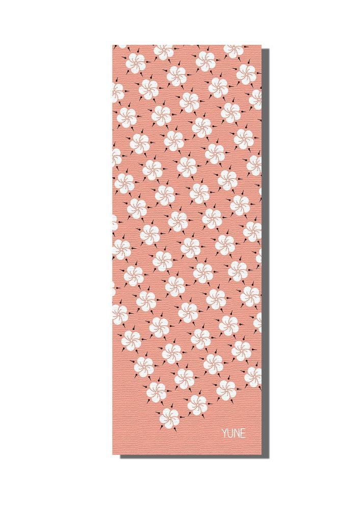 Kumiko Yoga Mat – 6mm Non-slip, Eco-friendly & Latex-free (tan)