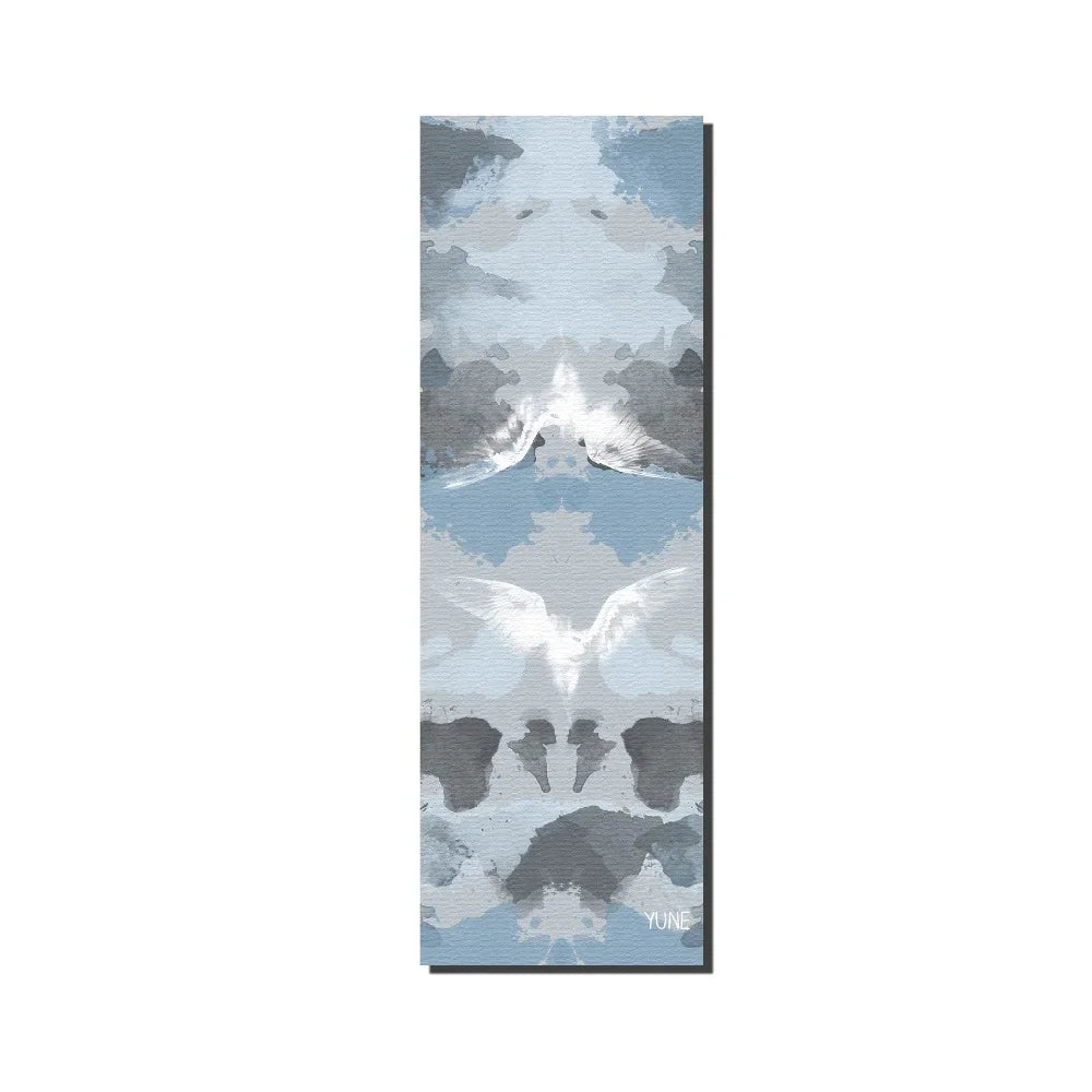 Yoga Mat | 6mm Thick | Blue | Non-slip | Eco Friendly | Yune Yoga | Larch