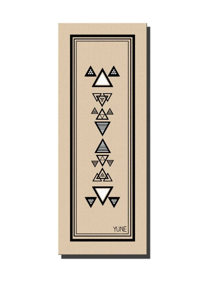 Yoga Mat | 6mm Thick | Striped | Non-slip | Eco Friendly | Yune Yoga | Mariah