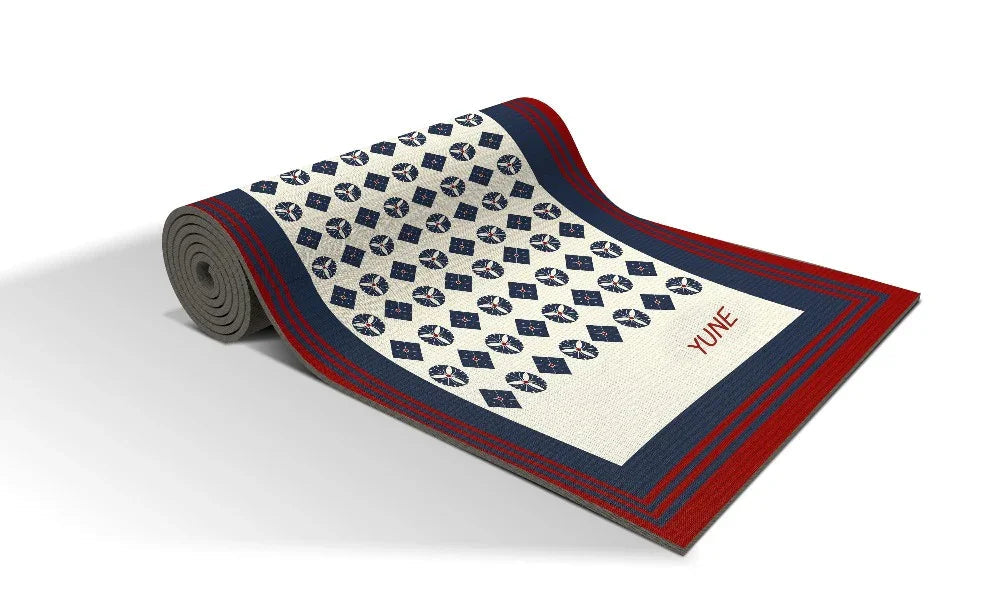 Yoga Mat | 6mm Thick | White | Non-slip | Eco Friendly | Yune Yoga | Midori