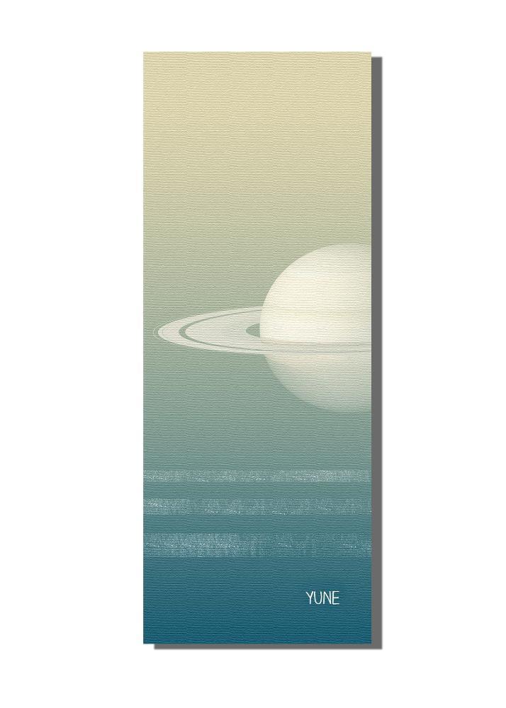 Nagasawa Non-slip Yoga Mat – Planetary Design, Premium Traction & Plush Cushioning