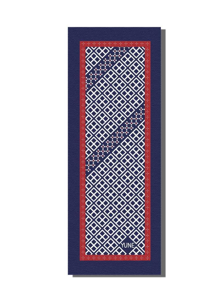Yoga Mat | 6mm Thick | Blue | Non-slip | Eco Friendly | Yune Yoga | Reiko