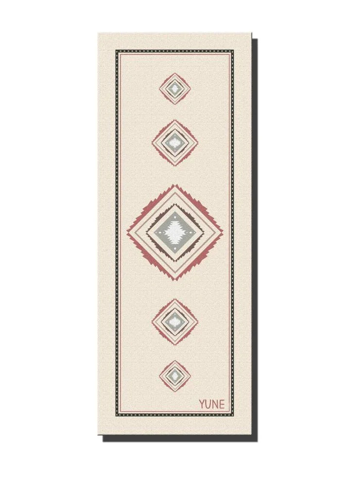 Yoga Mat | 6mm Thick | Beige| Non-slip | Eco Friendly | Yune Yoga | Simone